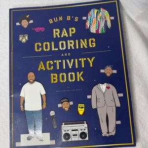 Bun B's Rap Coloring and Activity Book NEW!